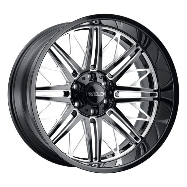 Weld Off-Road W145 22X12 Cascade 8X180 ET-44 BS4.75 Gloss Black MIL 124.3 For Cheap