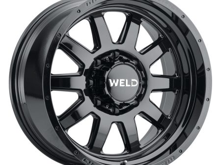 Weld Off-Road W168 20X10 Stealth 6X135 6X139.7 ET-18 BS4.75 Gloss Black 106.1 For Cheap