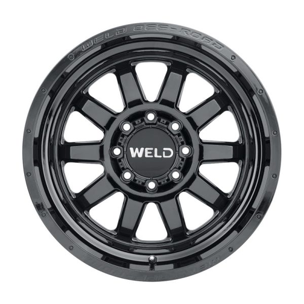 Weld Off-Road W168 20X9 Stealth 8X165.1 ET00 BS5.00 Gloss Black 125.1 Online Sale