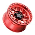 Weld Off-Road W905 17X9 Cinch Beadlock 6X135 6X139.7 ET-12 BS4.50 Candy Red   Red Ring 106.1 Online Hot Sale