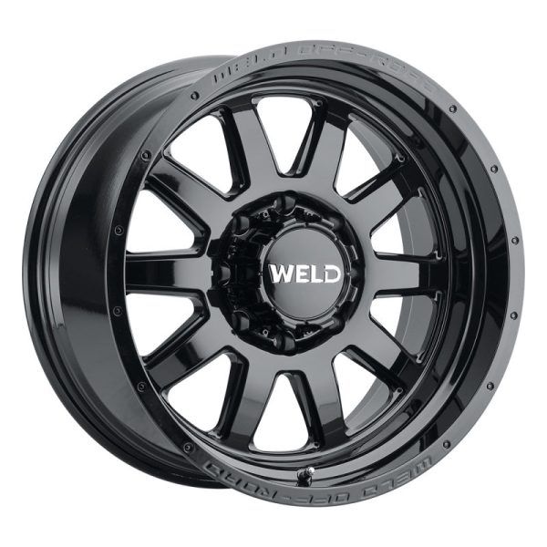 Weld Off-Road W168 20X10 Stealth 8X165.1 ET-18 BS4.75 Gloss Black 125.1 Online