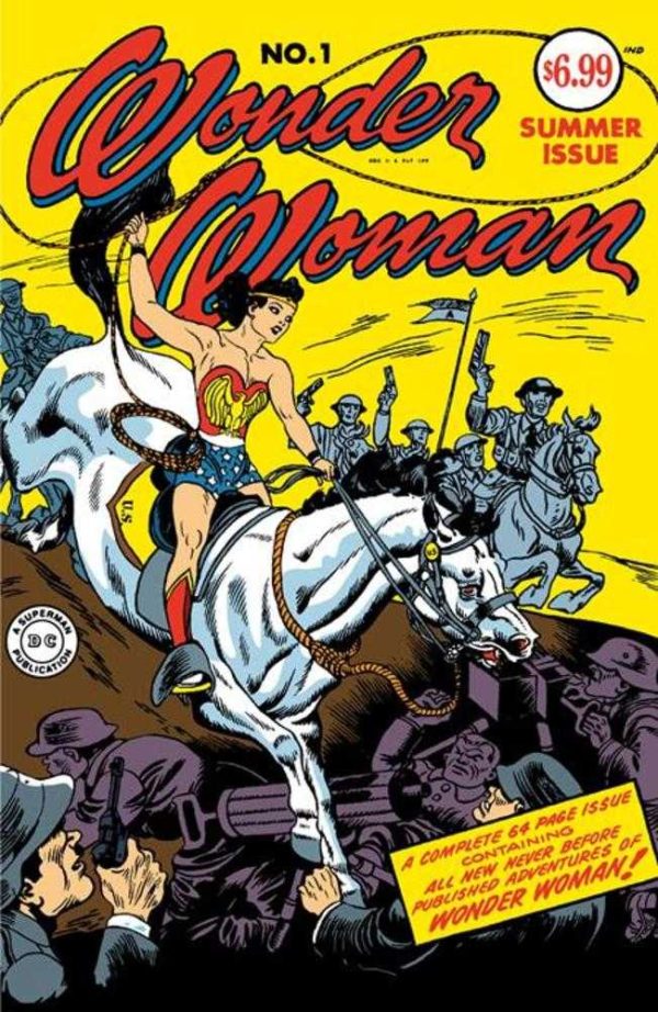 Wonder Woman #1 (1942) Facsimile Edition Cover A Harry G Peter Hot on Sale