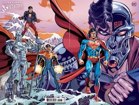 Return Of Superman 30th Anniversary Special #1 (One Shot) Cover F Dan Jurgens Wraparound Foil Variant For Sale