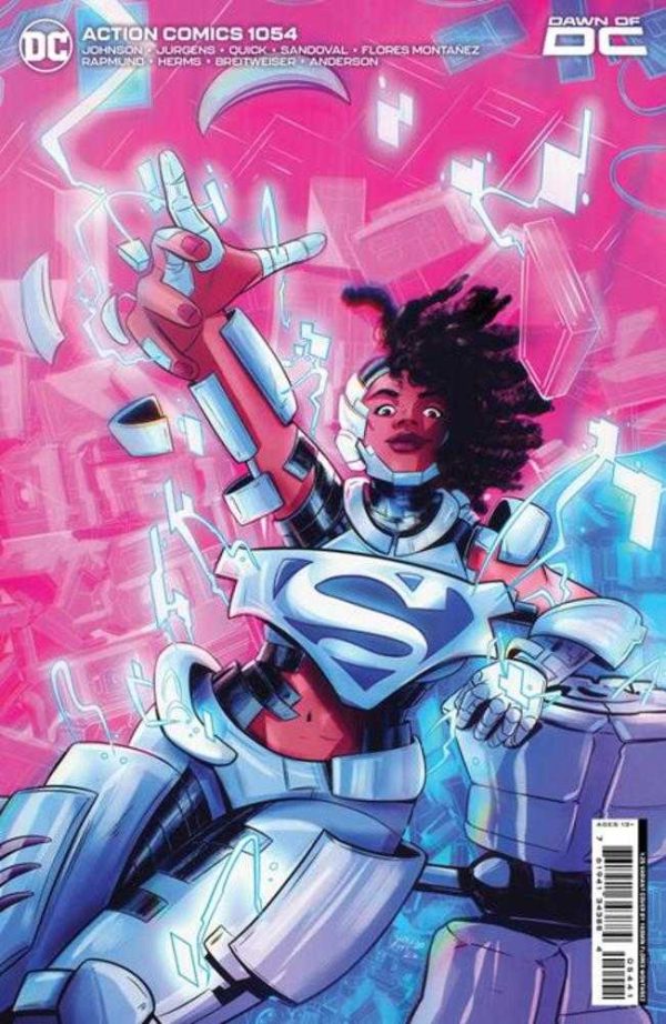 Action Comics #1054 Cover E 1 in 25 Yasmin Flores Montanez Card Stock Variant Hot on Sale