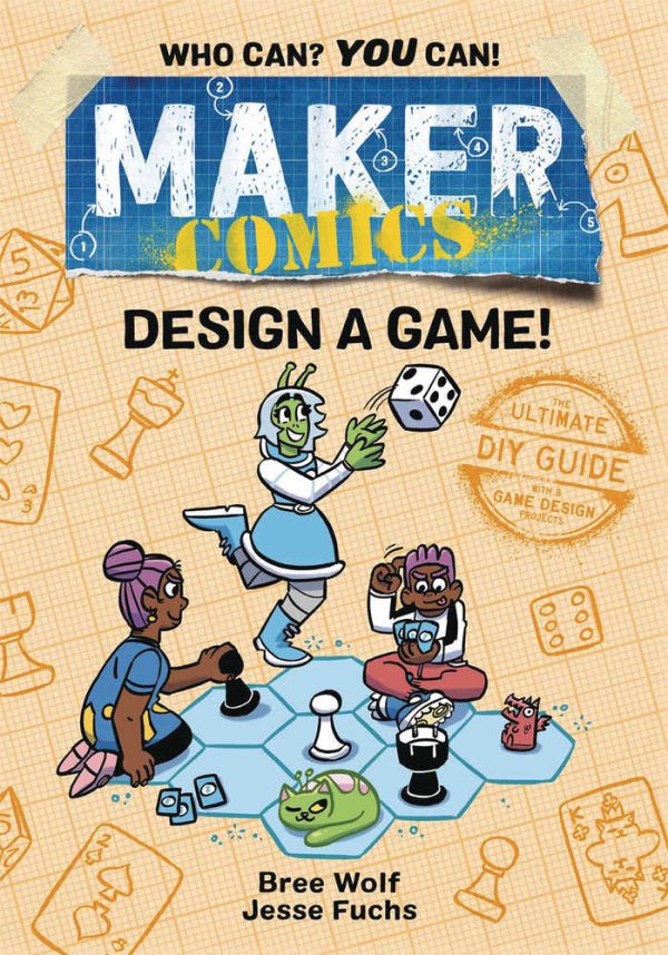 Maker Comics Graphic Novel Design A Game Cheap