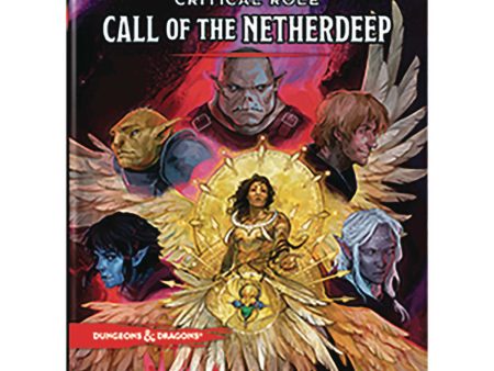 D&D Role Playing Game Critical Role Call of the Netherdeep Hardcover Hot on Sale