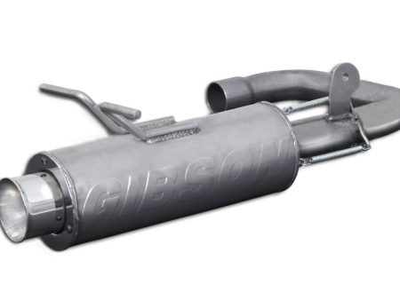 Gibson 04-07 Yamaha YXR66F Rhino 660 Base Single Exhaust - Stainless For Sale