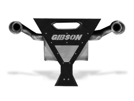 Gibson 16-17 Yamaha YXZ1000R Base 2.25in Dual Exhaust - Stainless on Sale