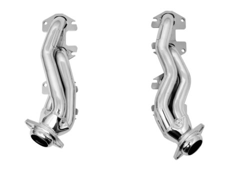 Gibson 05-06 Ford F-250 Super Duty XL 5.4L 1-5 8in 16 Gauge Performance Header - Ceramic Coated For Discount