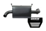 Gibson 16-18 Polaris RZR XP Turbo EPS Base 2.25in Single Exhaust - Black Ceramic Online Sale